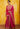 Pink Marigold Brocade Short Garara Set- front view