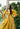 Yellow Ayka Tie Up Top With Victorian Skirt- front view