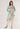 Blue Asymmetrical Dhoti set/ front view