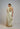 White Golconda Maahi Organza Saree Set- back view