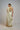 White Golconda Maahi Organza Saree Set- back view