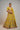 Yellow Golconda Anha Lehenga set- front view