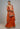 Orange Golconda Sitara set- front view