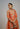 Orange Golconda Sitara set- front view
