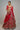 Red Golconda Jasmin lehenga Set- front view
