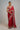 Red Golconda Vidhi Saree Set- front view