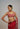 Red Golconda Vidhi Saree Set- front view