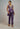 Purple Golconda Adveta pant set- front view