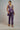 Purple Golconda Adveta pant set- front view
