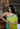 Alisha Pekha in Swastika One Shoulder Dress