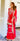Red Rati Short Sharara Set- front view
