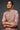 Kiara Short Peplum With Pink Dhoti Set- front view