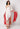 Khushi White One Shoulder Tunic Set- front view