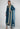 Meera Blue Jacket Palazzo Set- front view