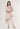 Eternal Ivory Asymmetrical Dhoti set/ front view