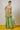 Mint Sharara Set