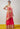 Cranberry One Shoulder Sharara Set