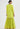 Green Ajmer Garara Set/ back view