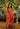 Orange Marigold Brocade FO Set- front view