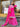 Rani Pink In Chand Tunic Set- front view