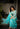 Women's Blue Long Sleeves Short Kurta Set | Gopi Vaid