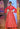 Red Aqeedat Victorian Flared Skirt | Gopi Vaid