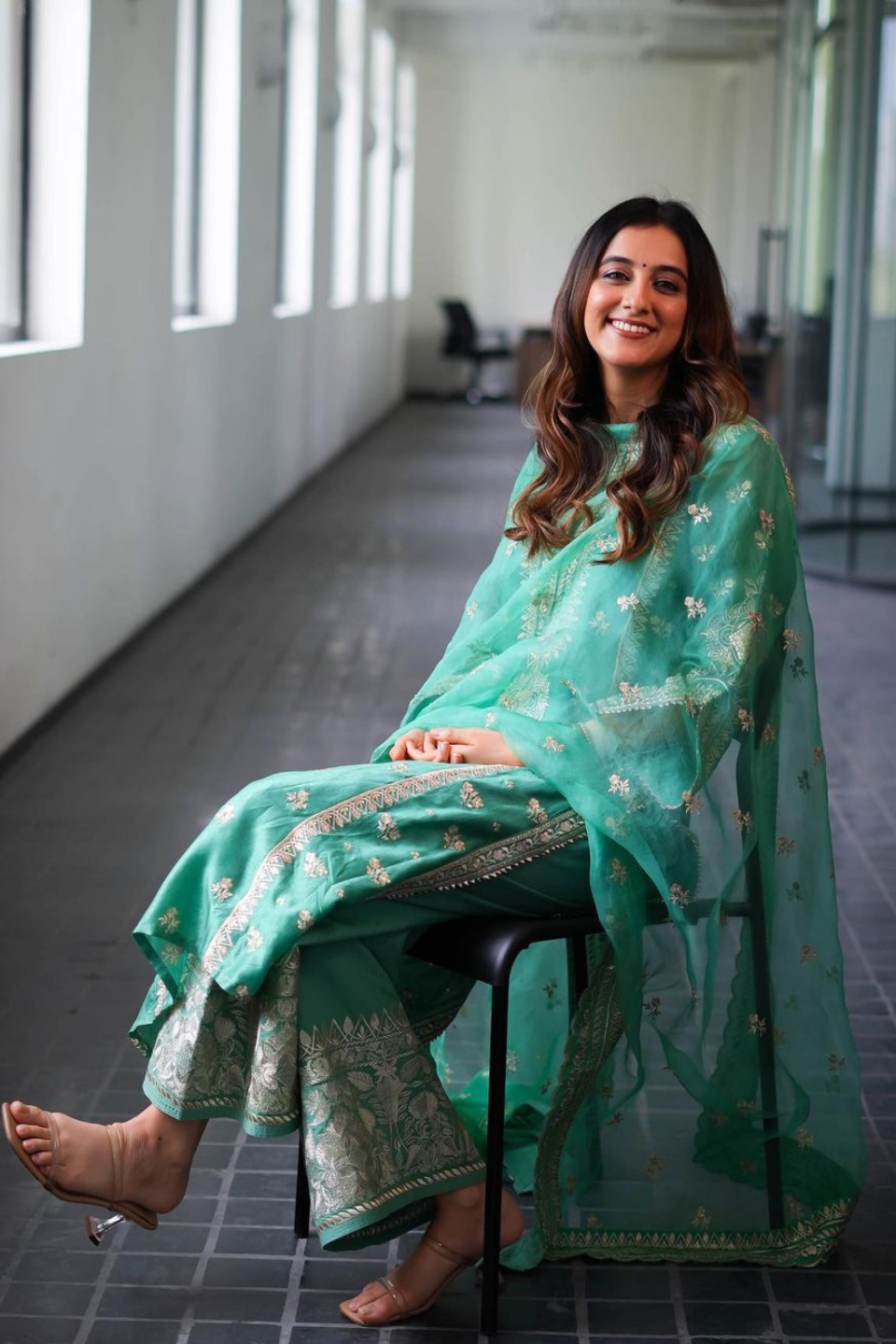 New Rati Palazzo Set - Huma Qureshi