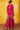 Pink Marigold Brocade Short Garara Set- back view