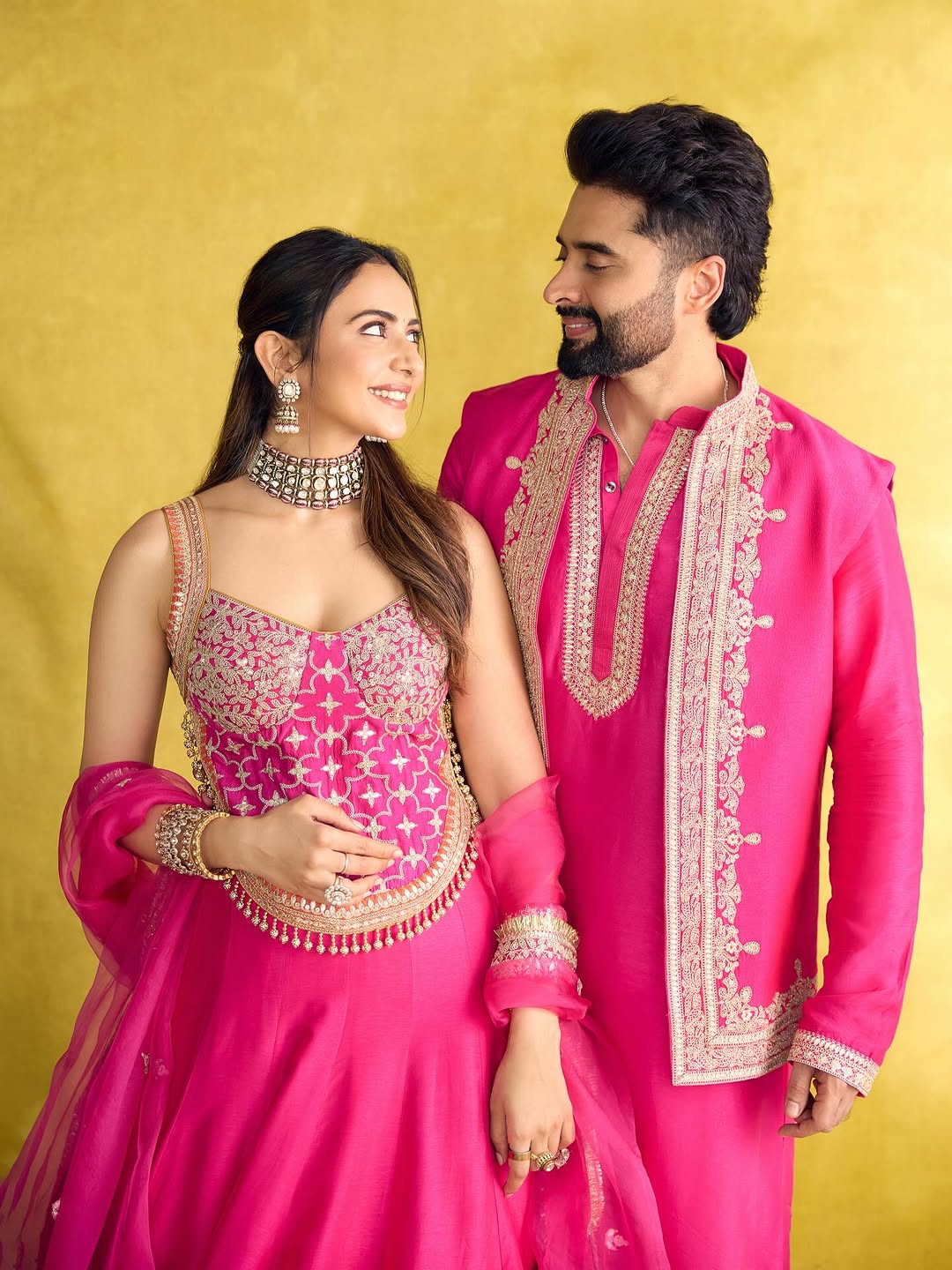 Rakulpreet in Mariyam Lehenga Set
