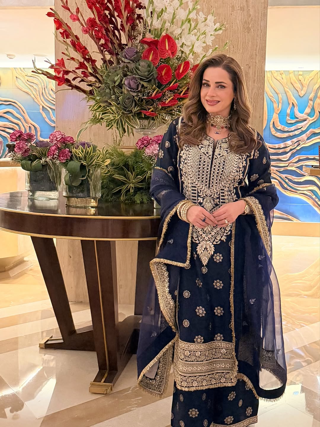 Badusha Palazo Set - Neelam Kothari