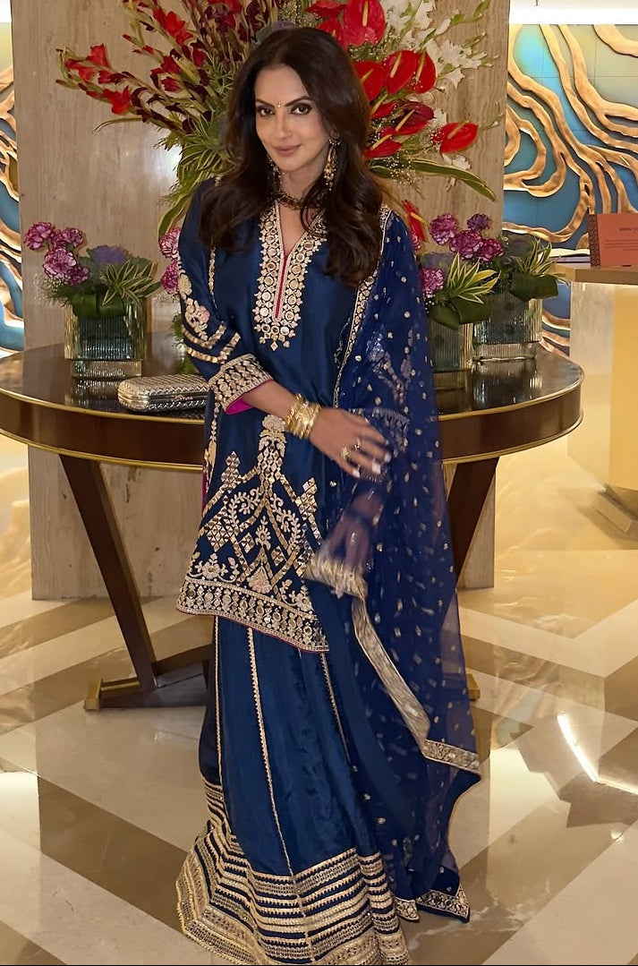 Preesha Sharara Set-Seema Kiran Sajdeh