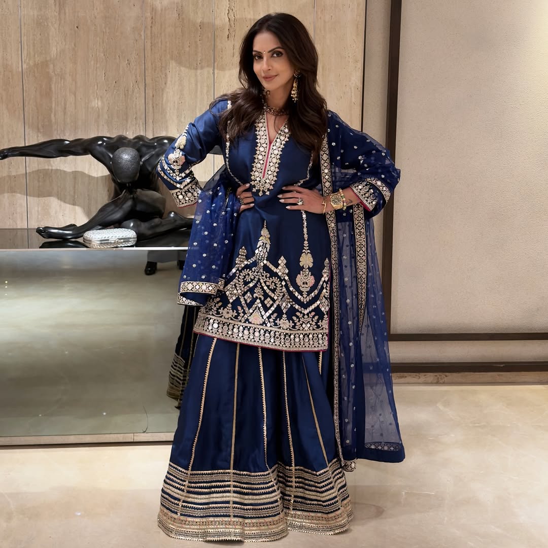 Preesha Sharara Set-Seema Kiran Sajdeh