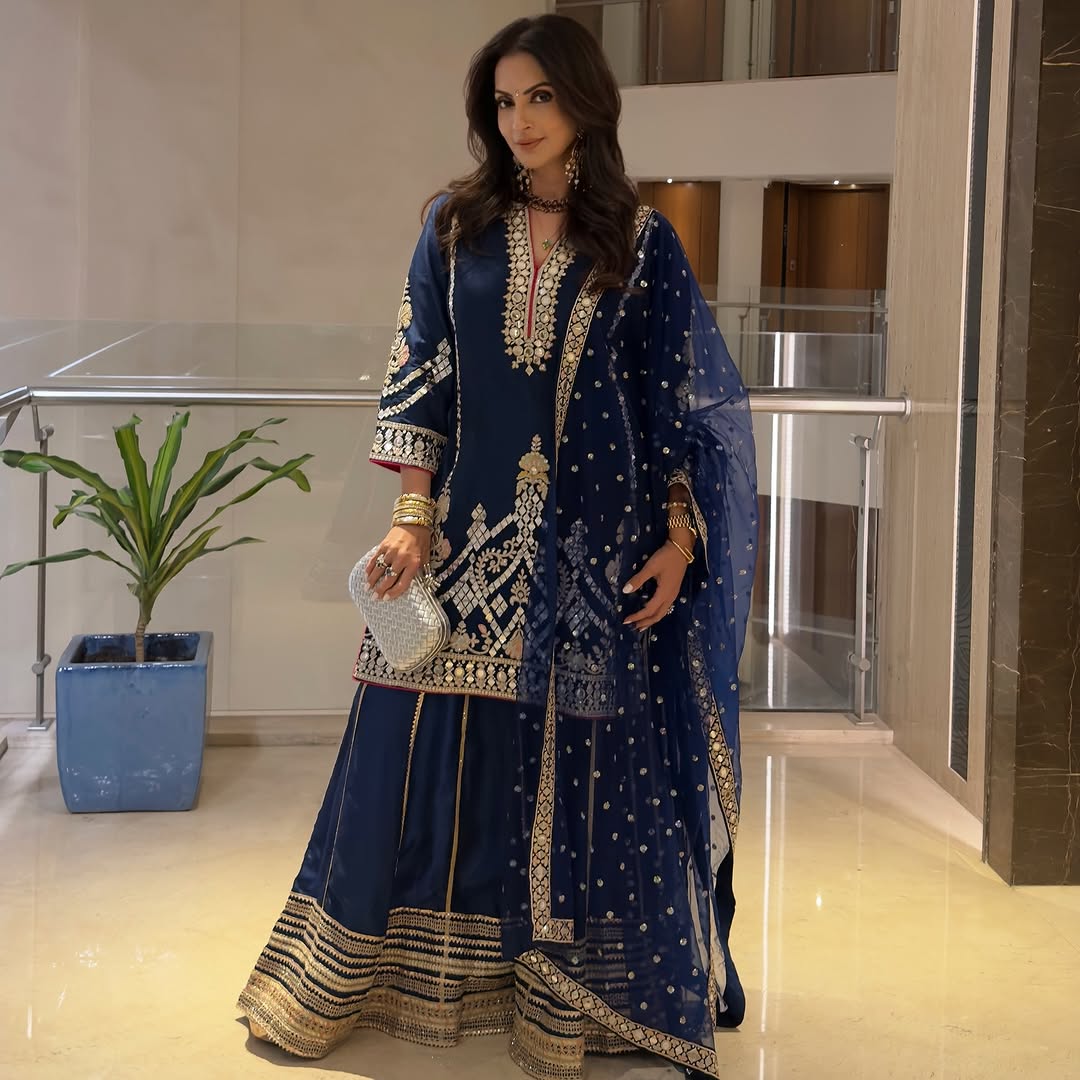 Preesha Sharara Set-Seema Kiran Sajdeh