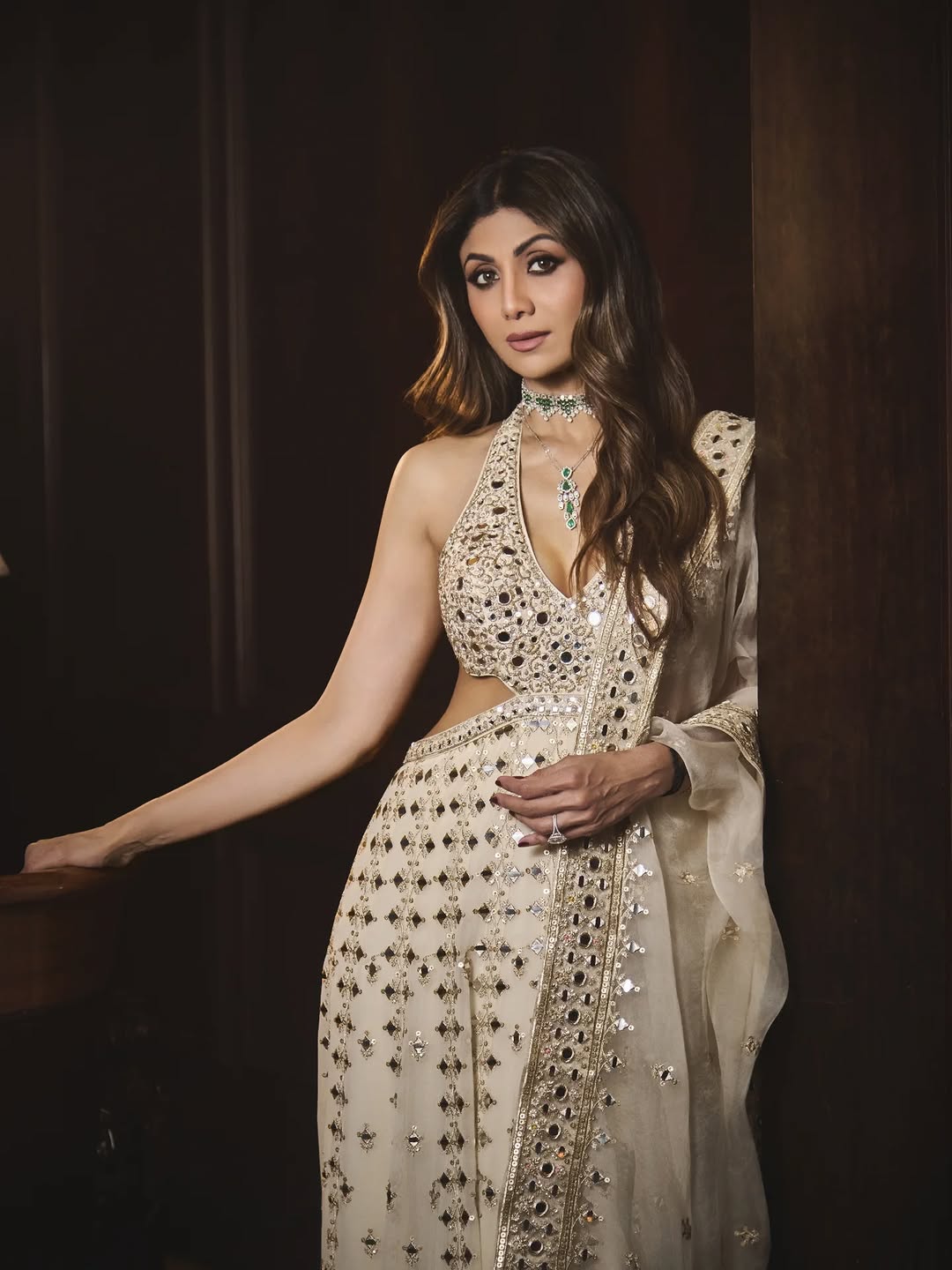 Aasmani Anarkali Set- Shilpa shetty