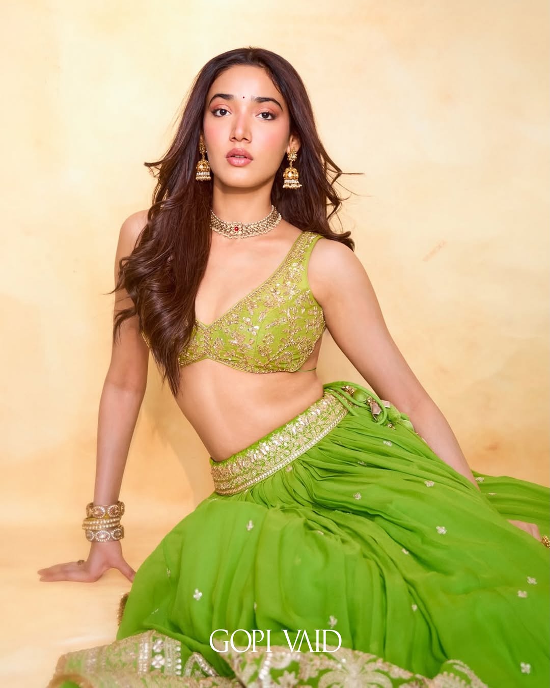 Senedra Lehenga Set-Medha Shankr