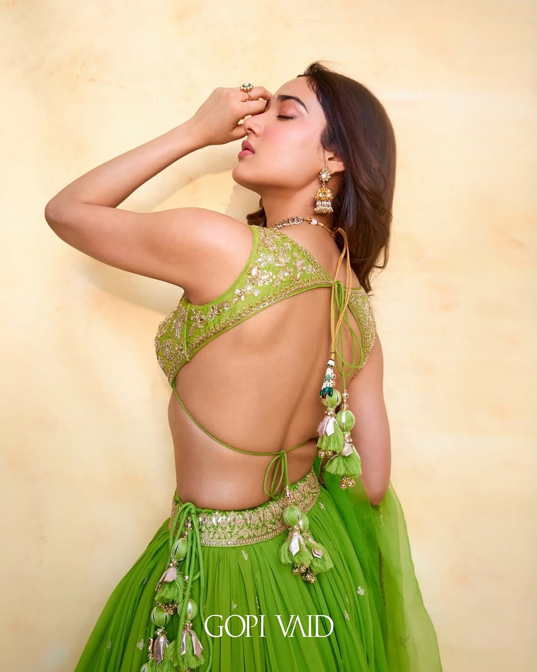 Senedra Lehenga Set-Medha Shankr