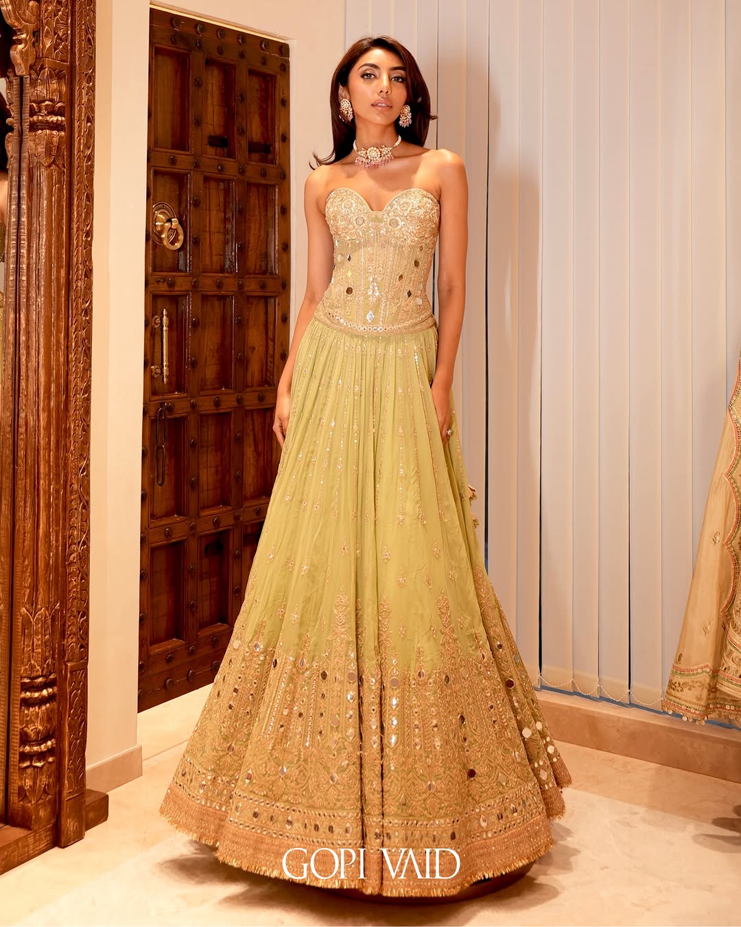 Mallaikaa Chheda in Zivaya Lehenga set