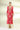 Women's Designer Red Zera Tunic Sharara Set | Gopi Vaid