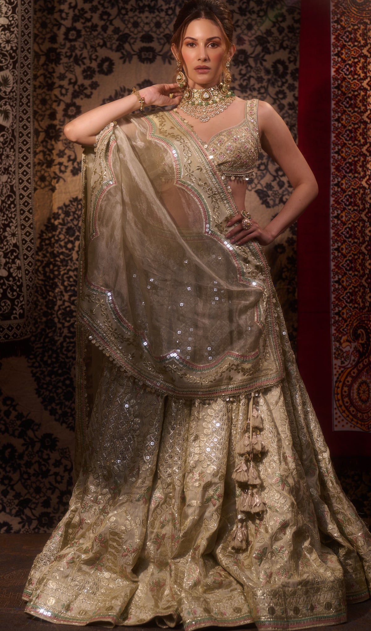 Amyra in Haniya Lehenga Set