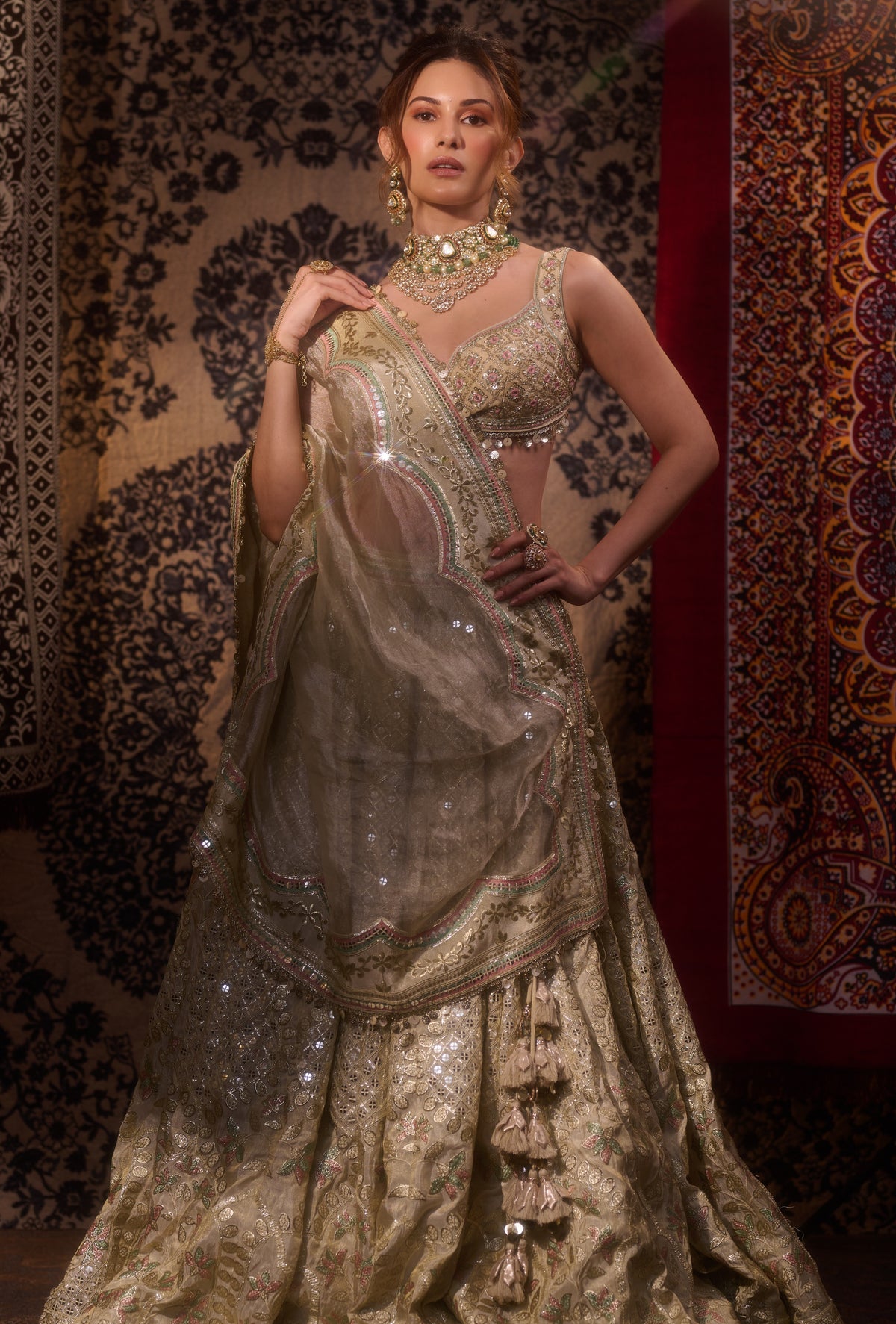 Amyra in Haniya Lehenga Set