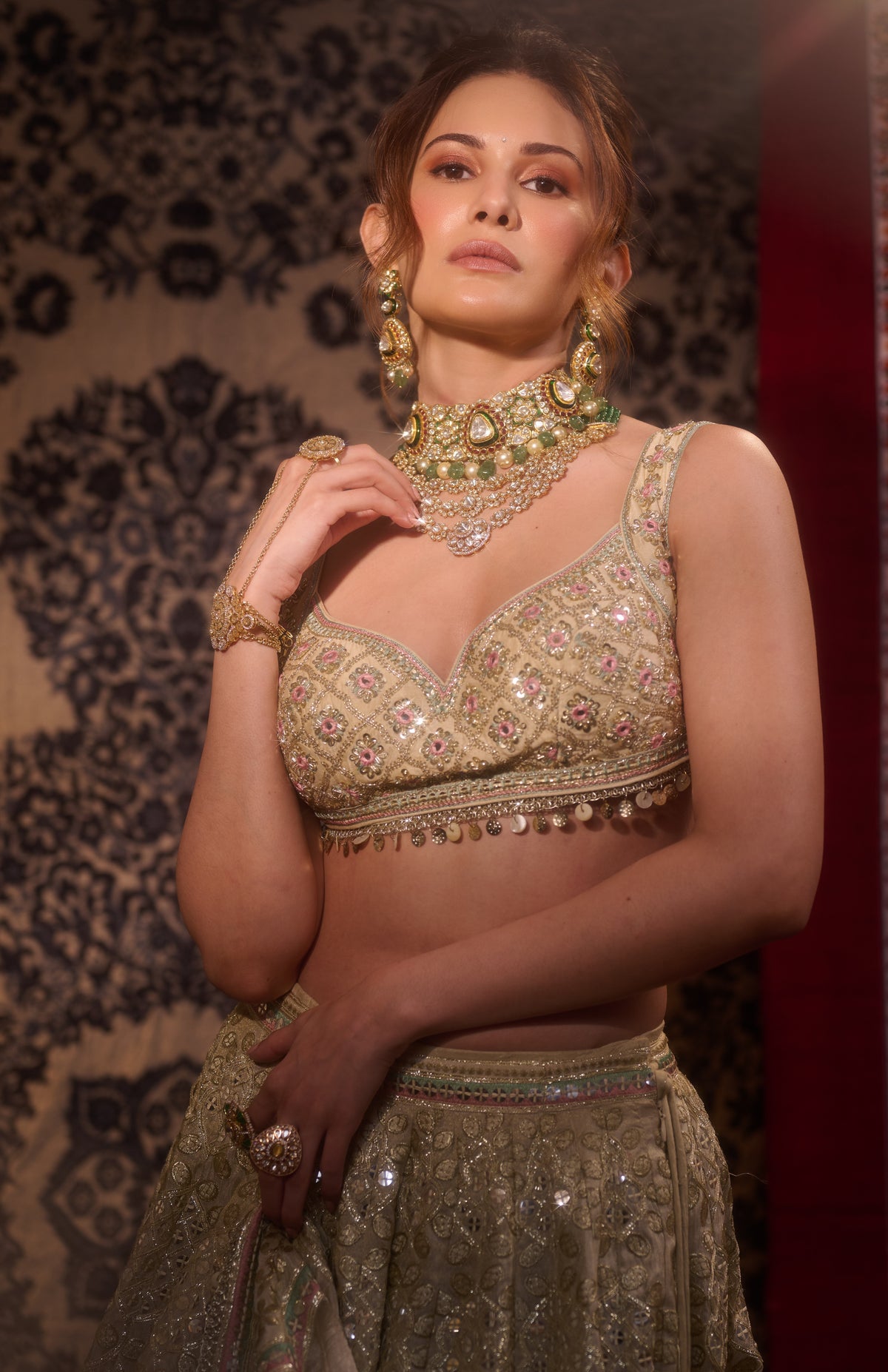 Amyra in Haniya Lehenga Set