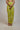 Lime Green Golconda Alia Wrap skirt set- close view