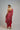 Red Golconda Vanya Pant Set- back view