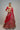 Red Golconda Jasmin lehenga Set- front view