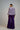 Purple Golconda Sanya pant set- back view