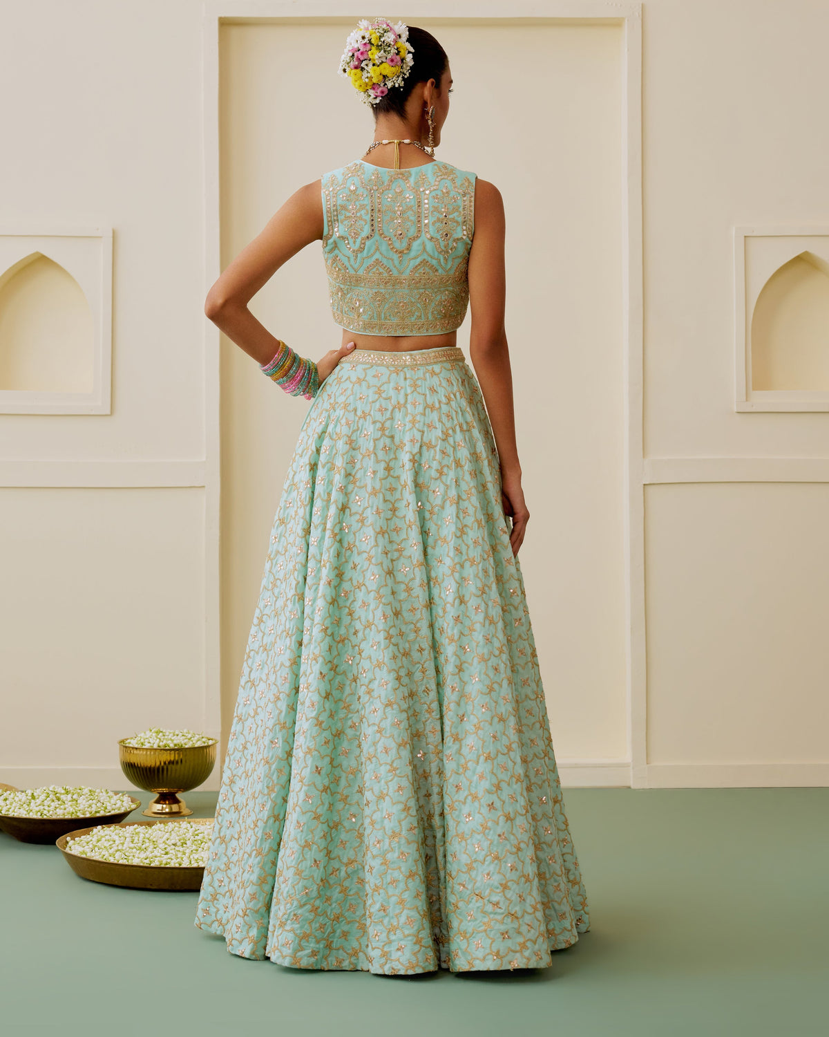 Nazm Lehenga Set