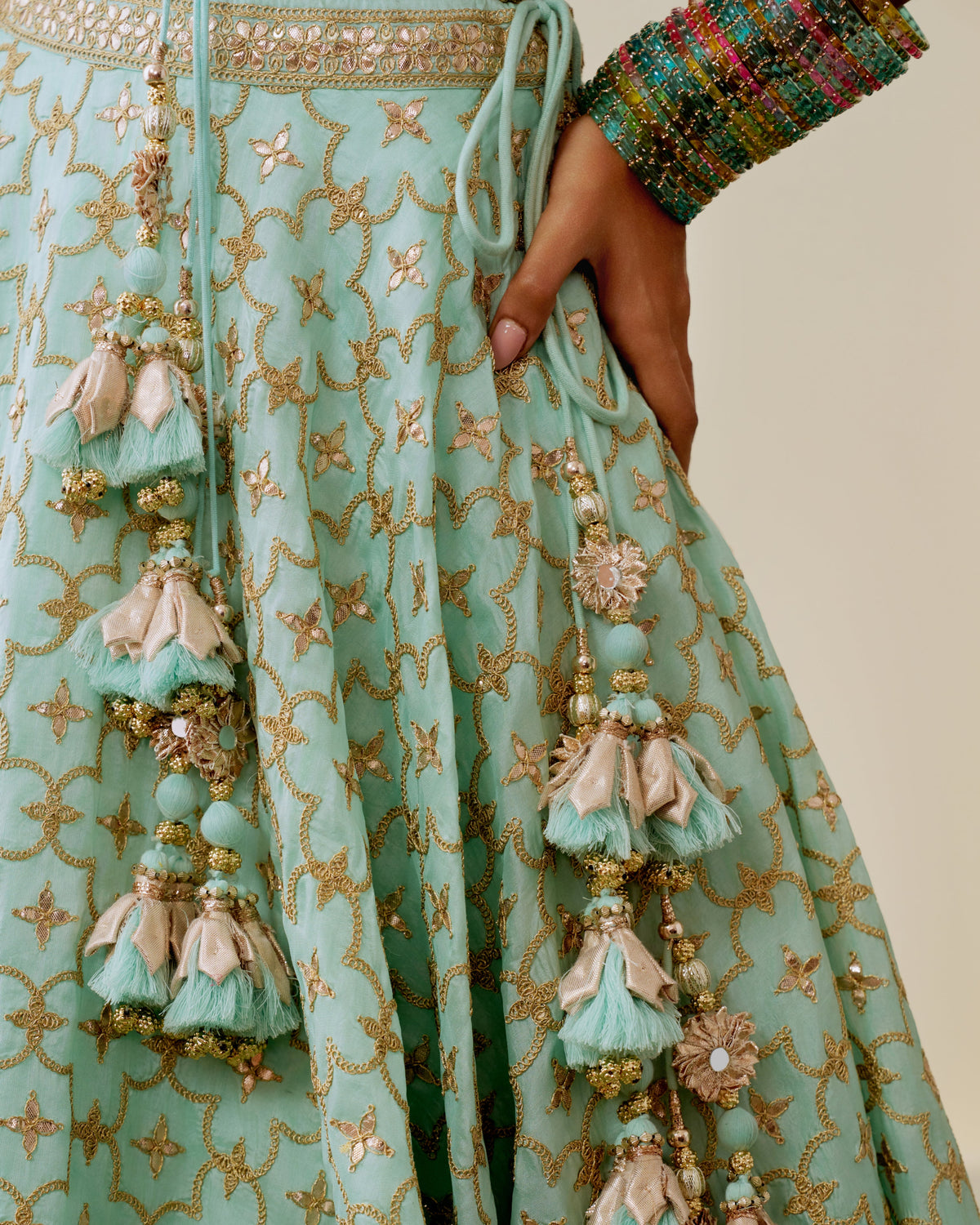 Nazm Lehenga Set