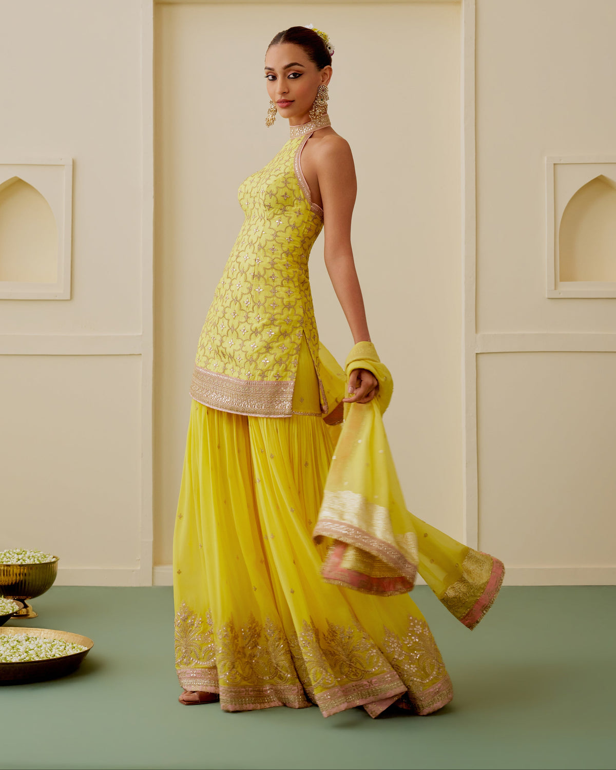 Tripti Dimri In Khayaal Sharara Set