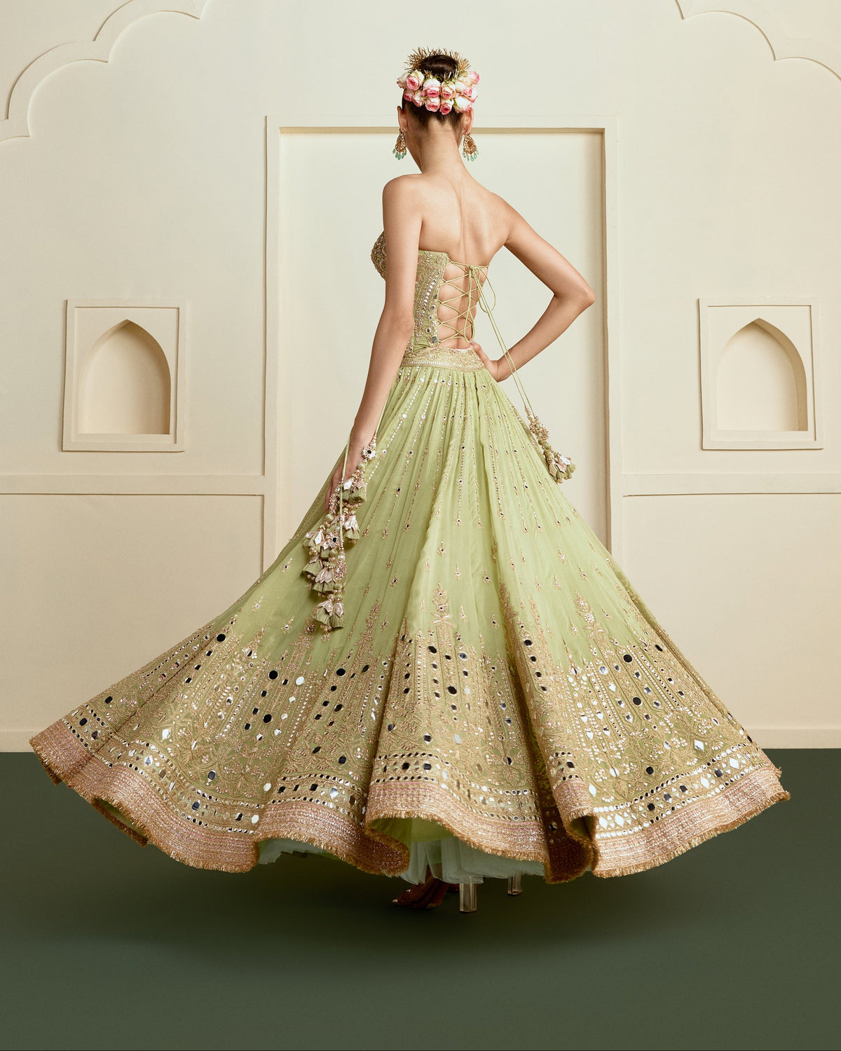 Mallaikaa Chheda in Zivaya Lehenga set