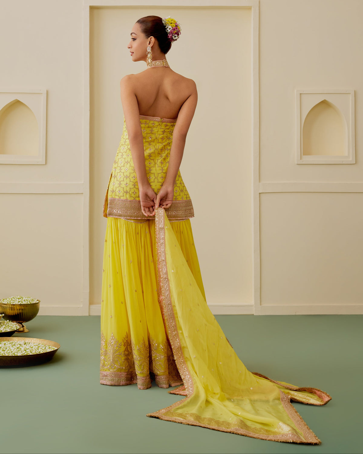Tripti Dimri In Khayaal Sharara Set
